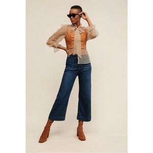 Anthropologie Pilcro The Skipper Wide-Leg Jeans